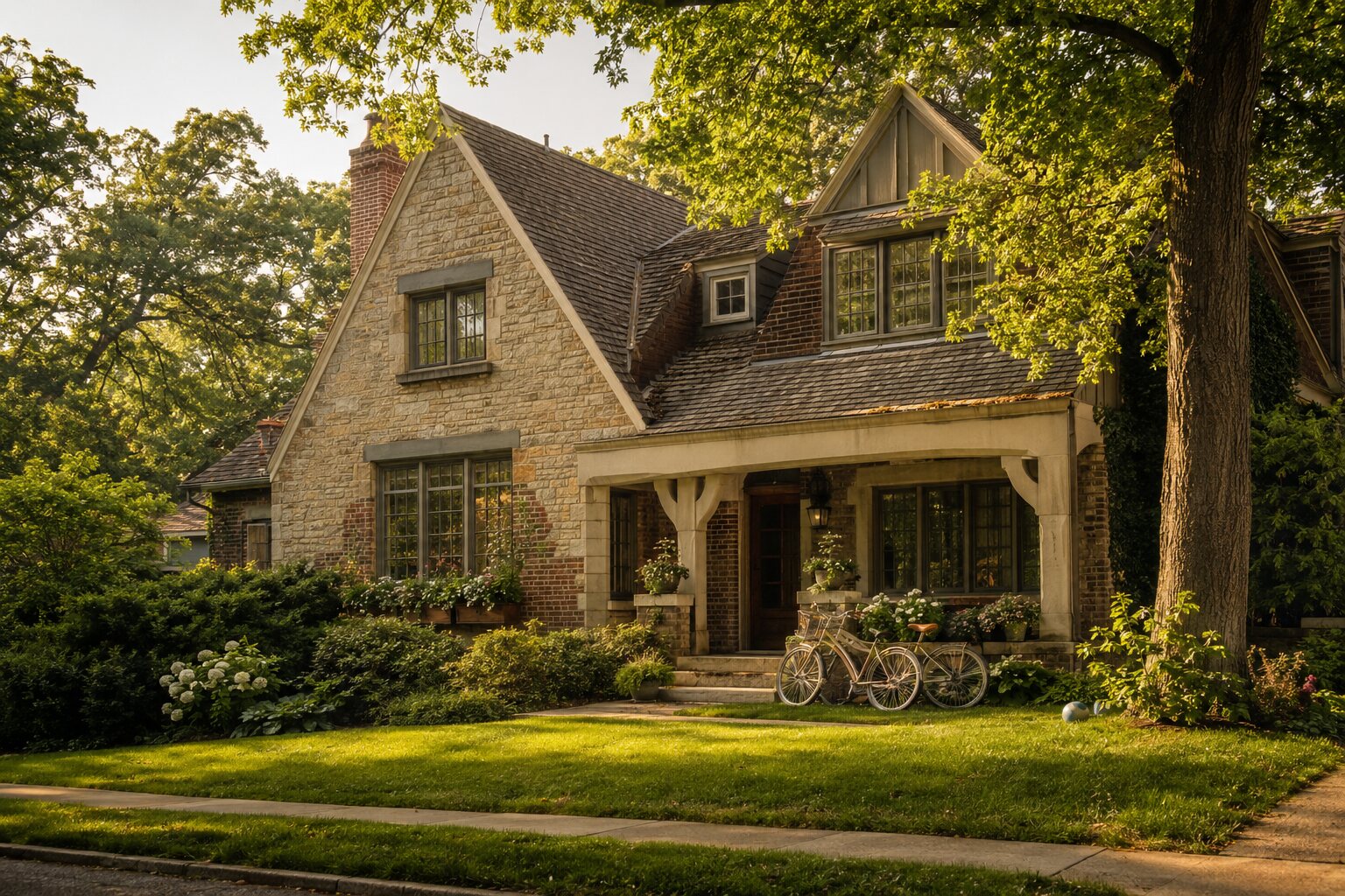 A warm, established family home on a leafy North Shore street